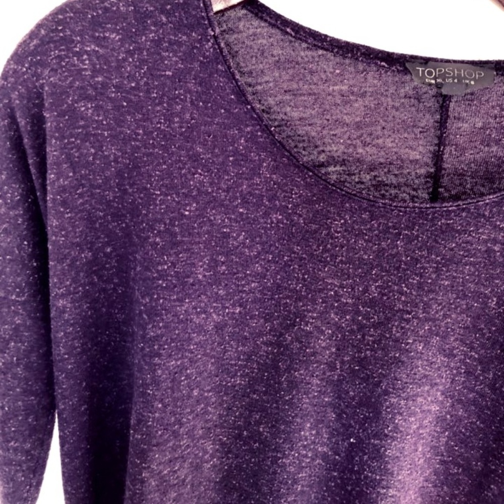 TOPSHOP Purple T-shirts